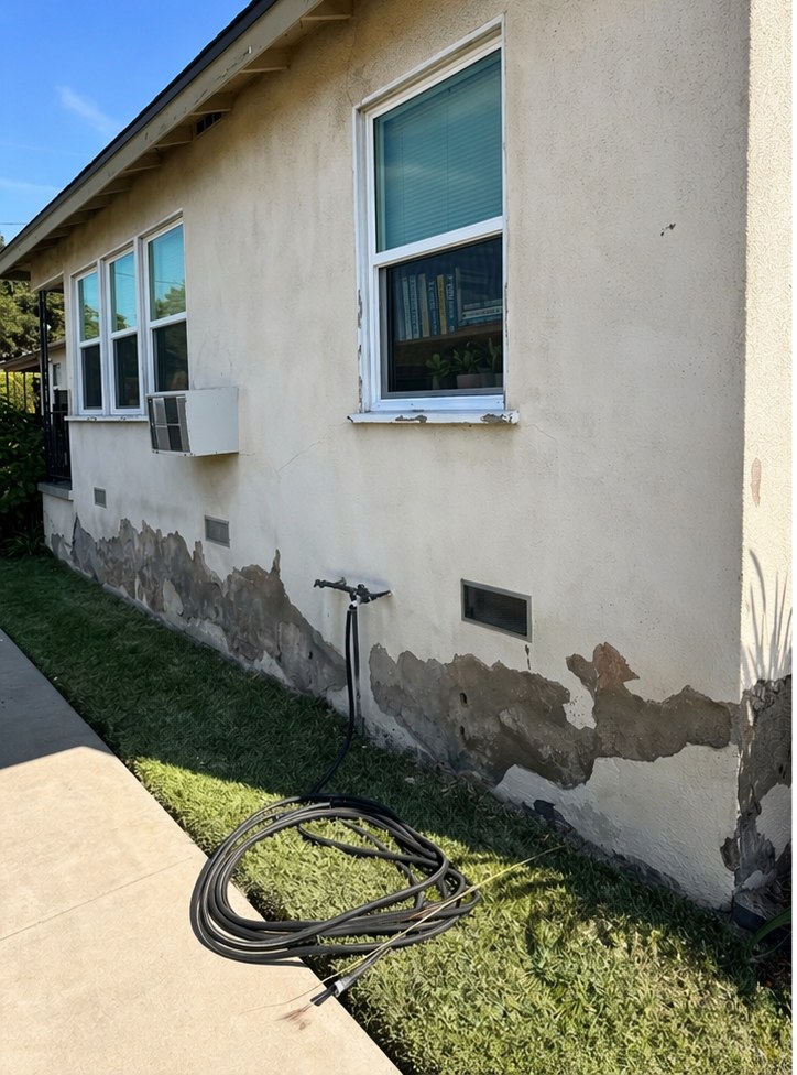 Home exterior before painting