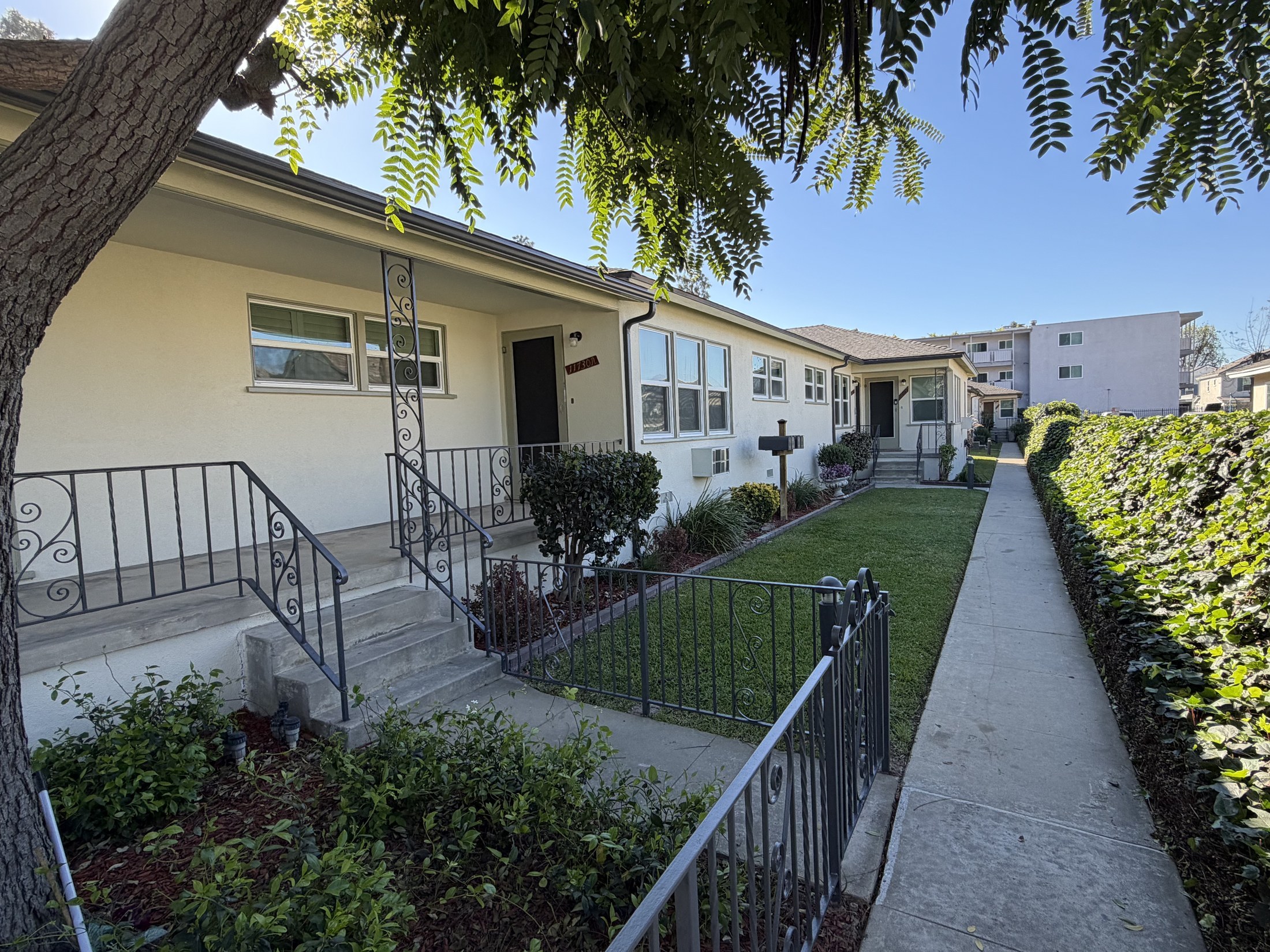 Residential exterior painting project in Orange County